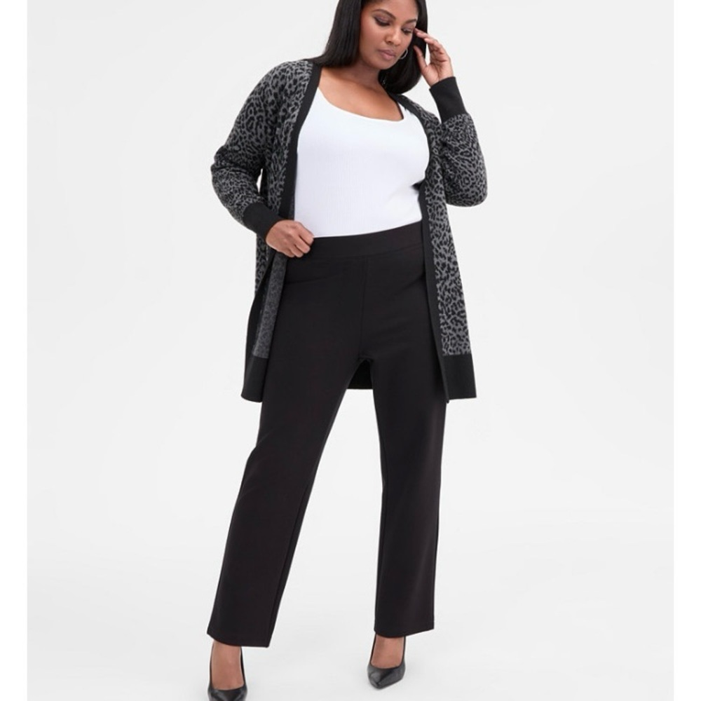 I.N.C. International Concepts
Plus Size High-Rise Slim-Fit Ankle Pants Size 24W